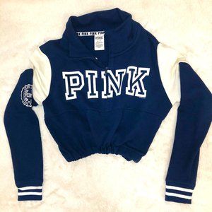 PINK Cinched Waist Crop